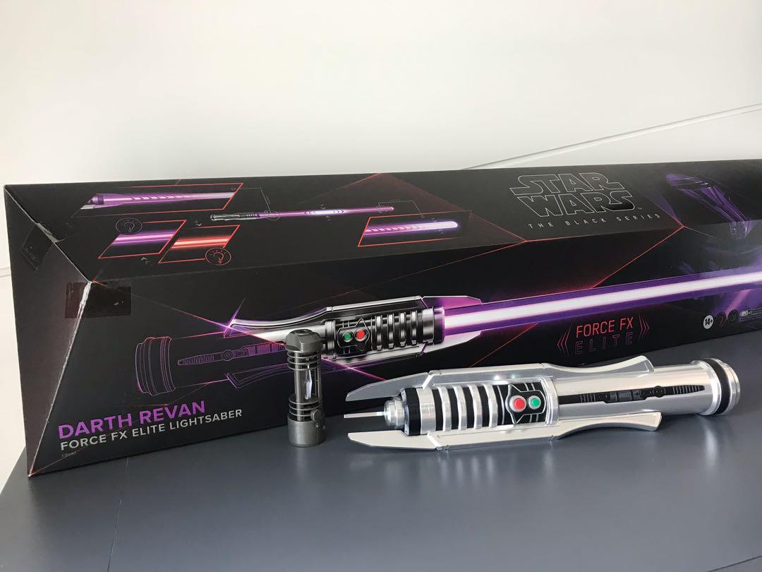 Star Wars Black Series Force Fx Elite Darth Revan Lightsaber Toys Games Action Figures Collectibles On Carousell