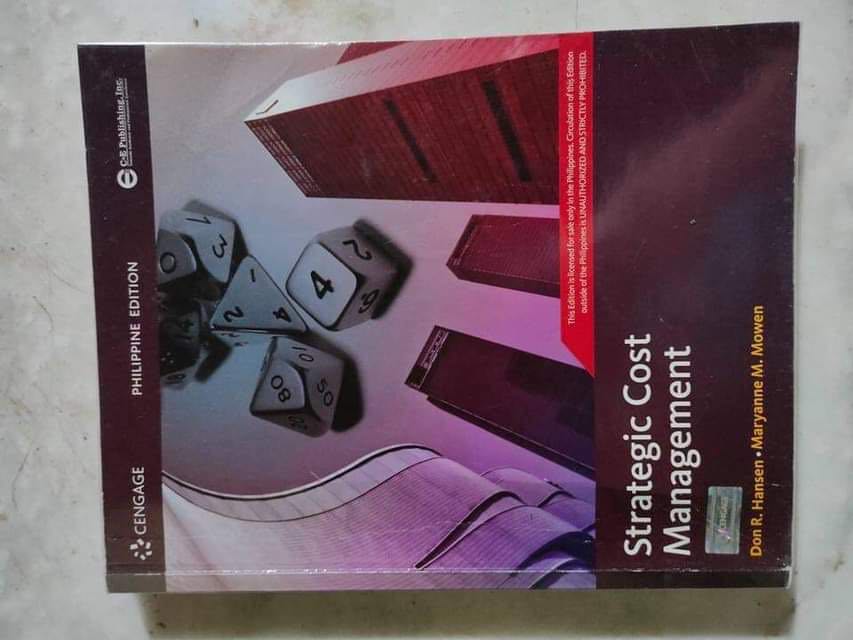 Strategic Cost Management Don R. Hansen & Maryanne M. Mowen, Hobbies