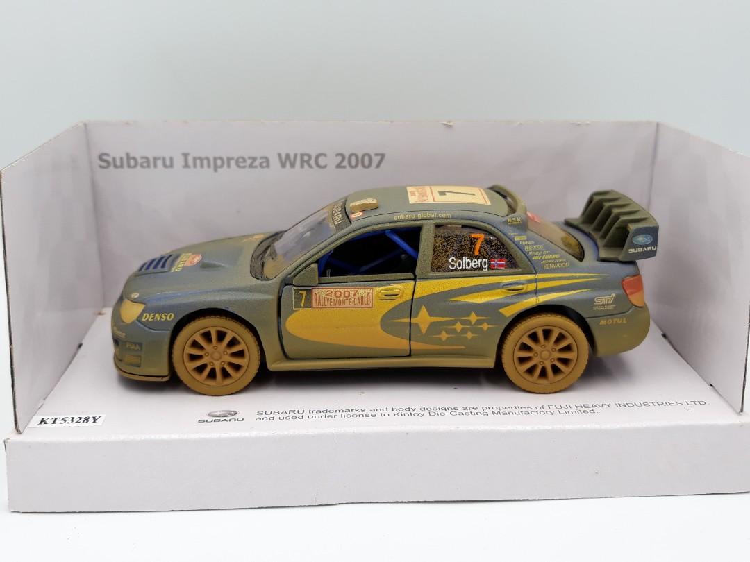 Subaru Impreza Wrc 07 Diecast Hobbies Toys Toys Games On Carousell