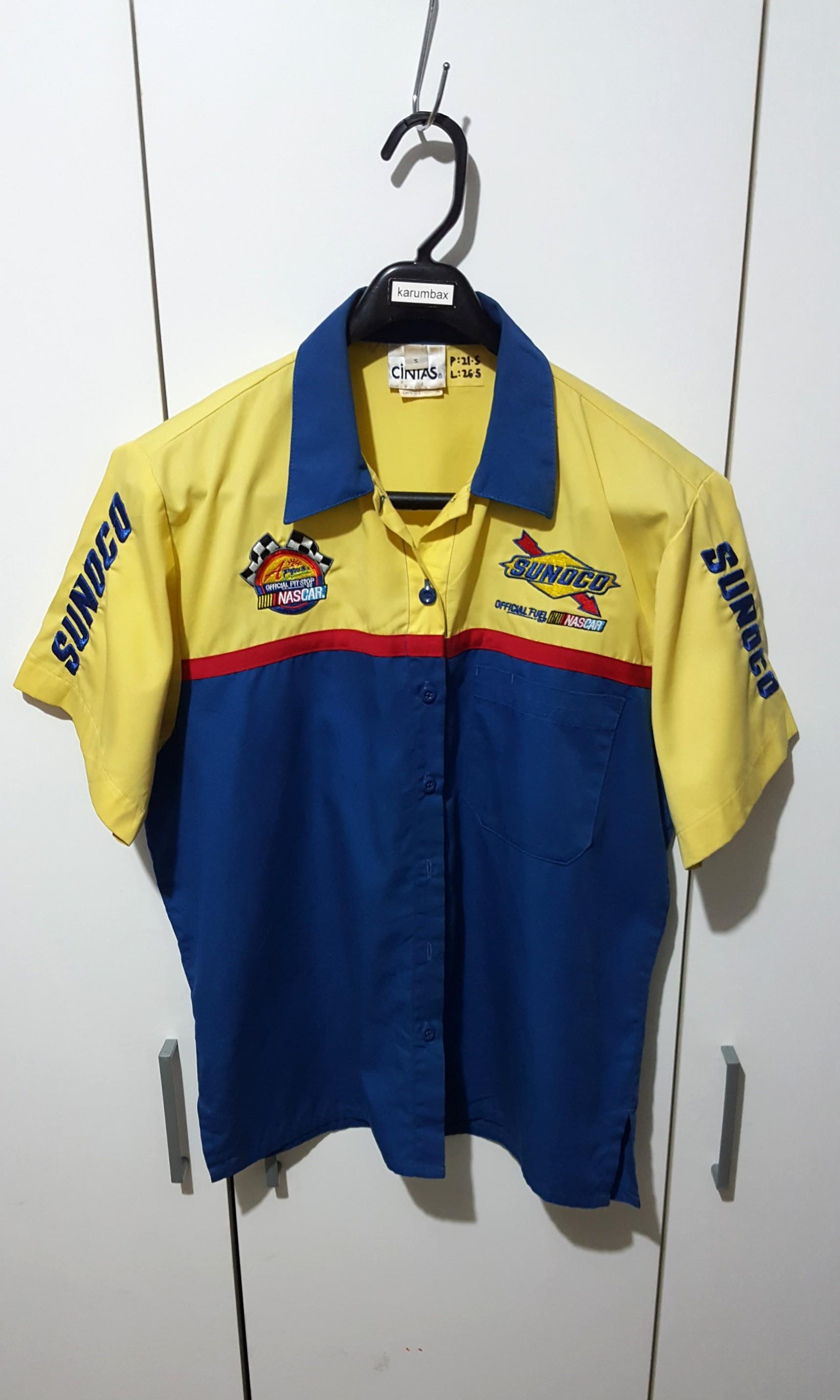 Sunoco Nascar Pit Crew F1 Shirt Women S Fashion Clothes Tops On Carousell