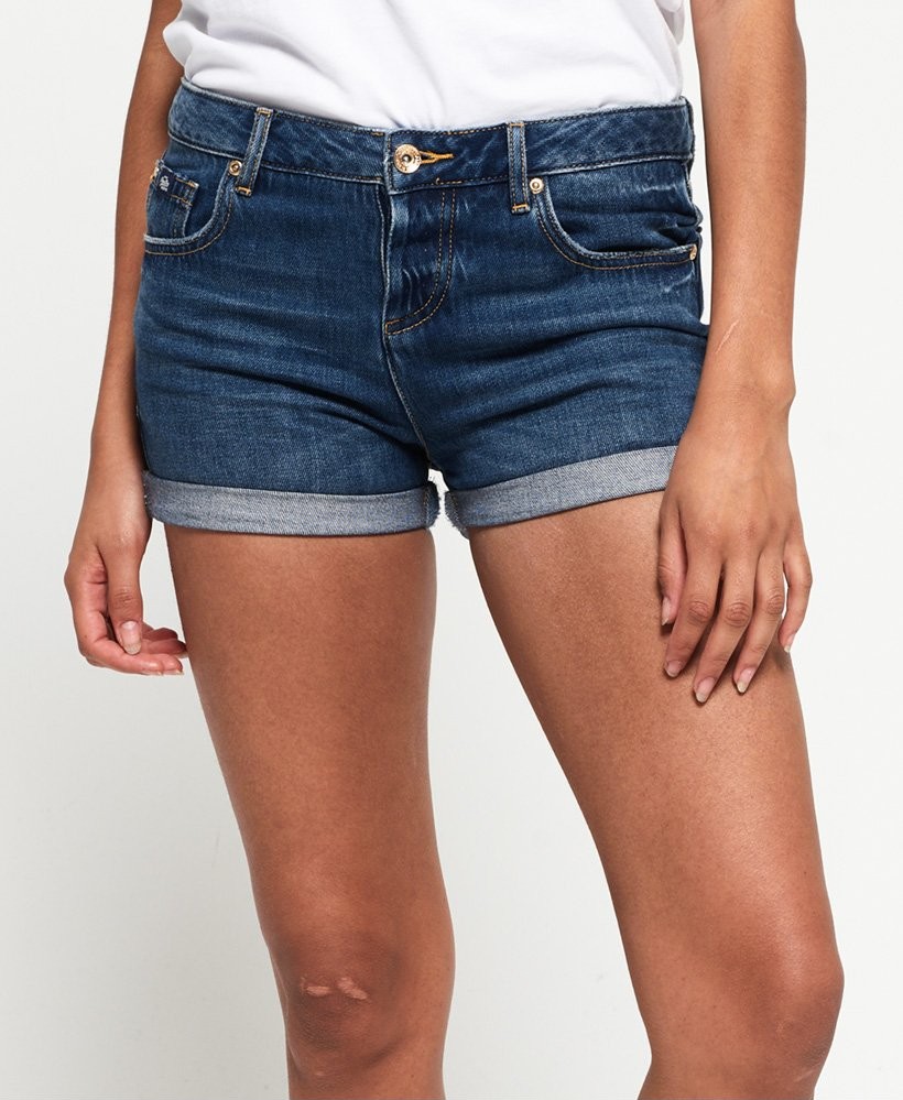 Superdry Steph Boyfriend Denim Short 