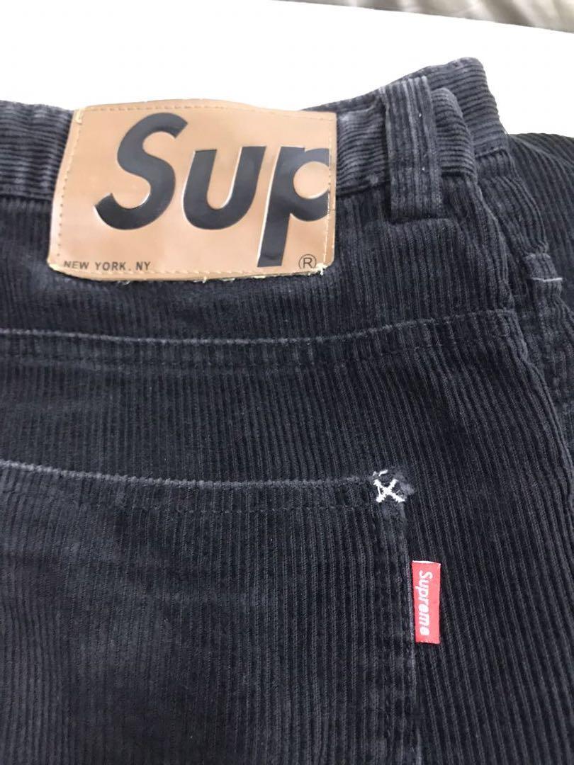 Supreme corduroy pants shop