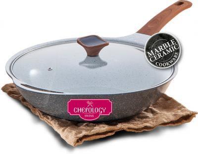 Brand New Swiss Marble Ceramic Coated Work 32cm Home Appliances Kitchenware On Carousell