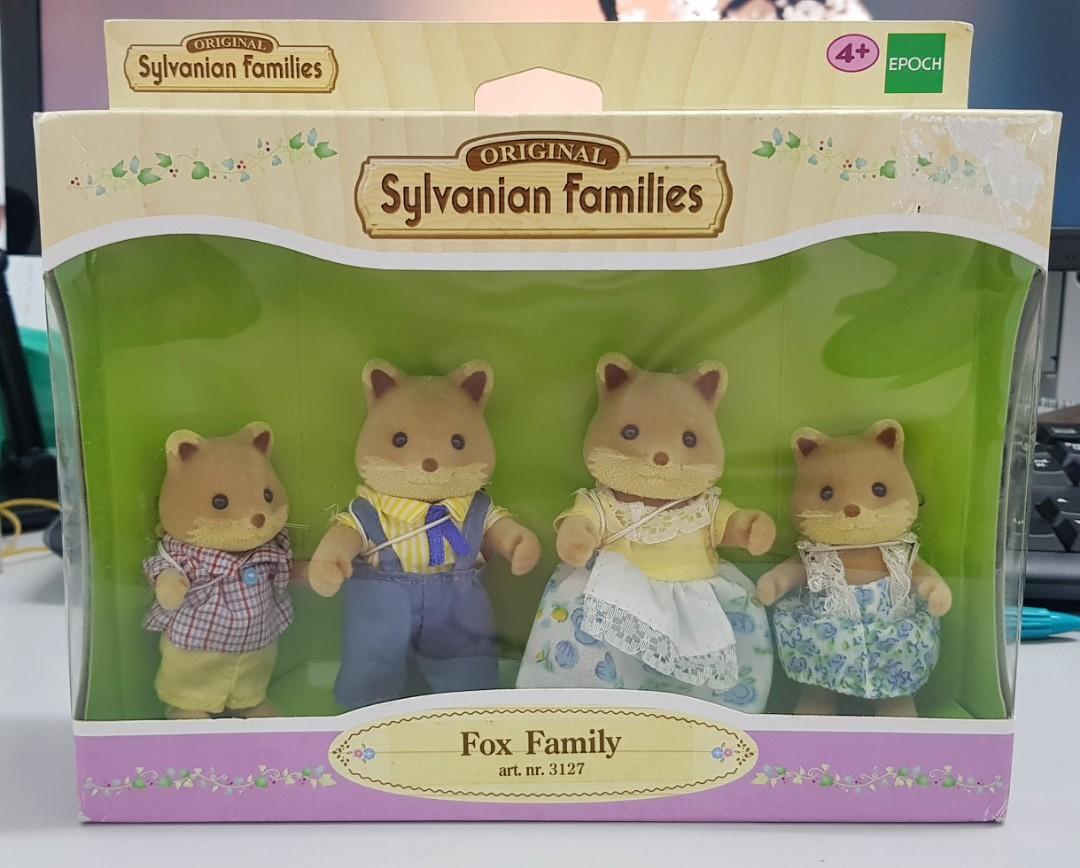 sylvanian families fox family