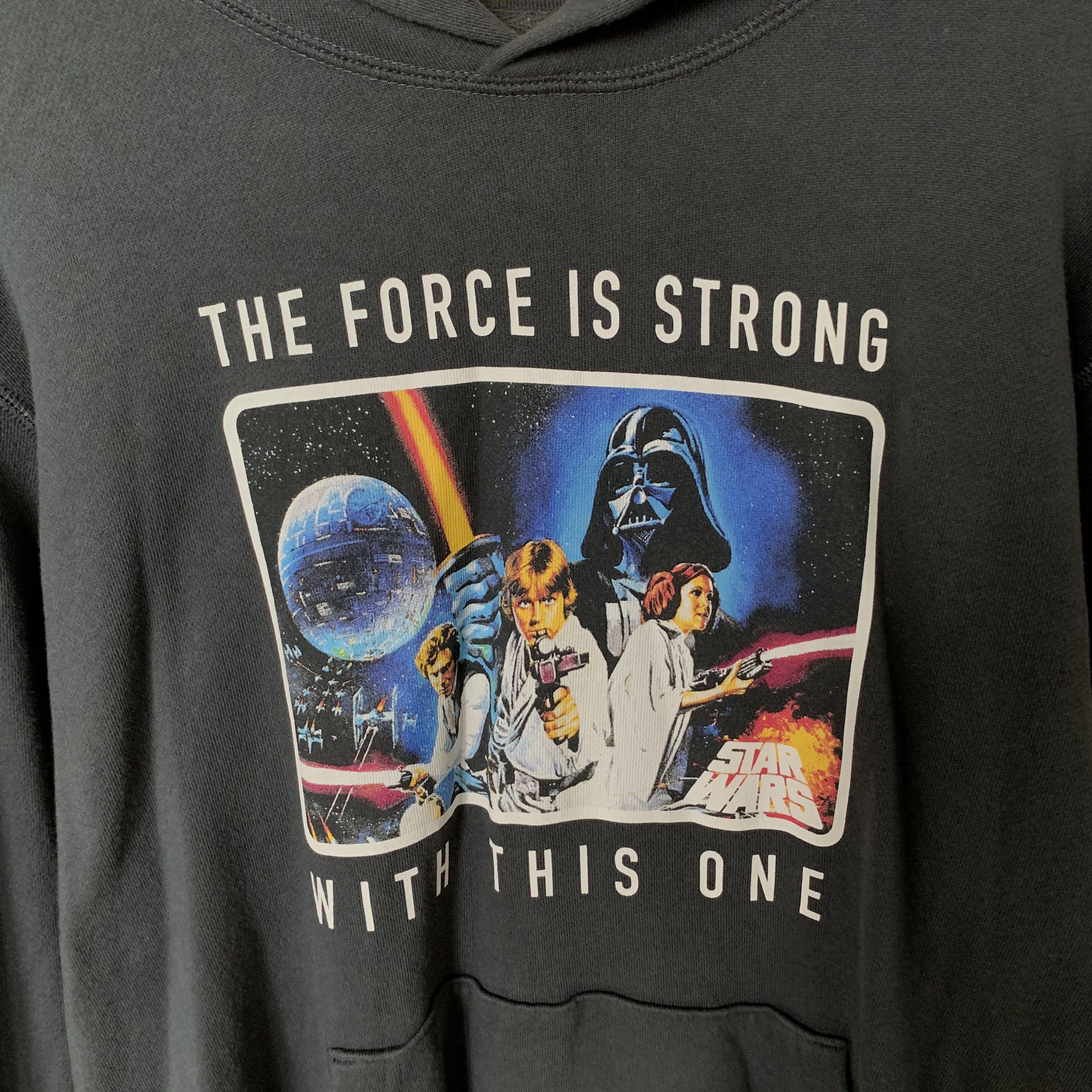 Uniqlo Star Wars Hoodie Men S Fashion Clothes Tops On Carousell