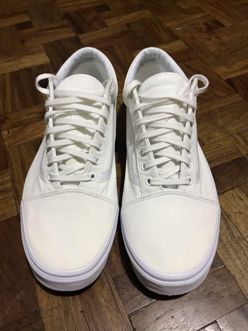 vans os triple white