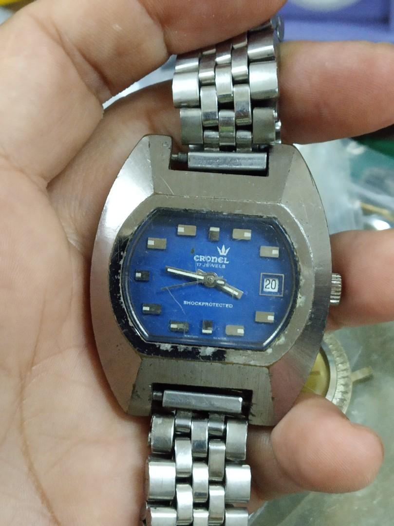 Vintage Cronel retro watch Men s Fashion Watches Accessories