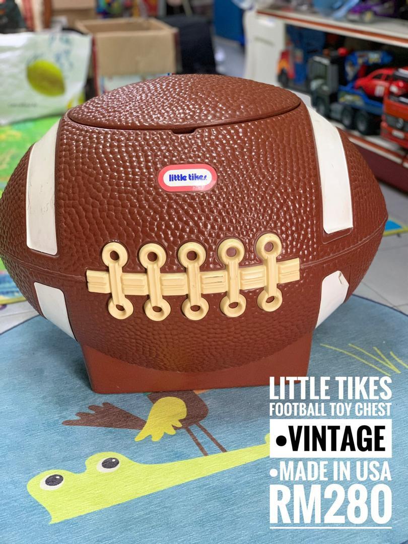 Little tikes cheap toy box football