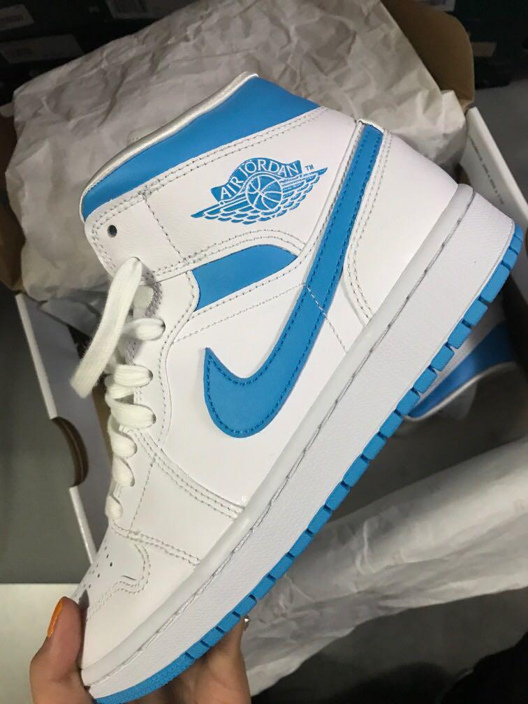 air jordan 1 mid unc