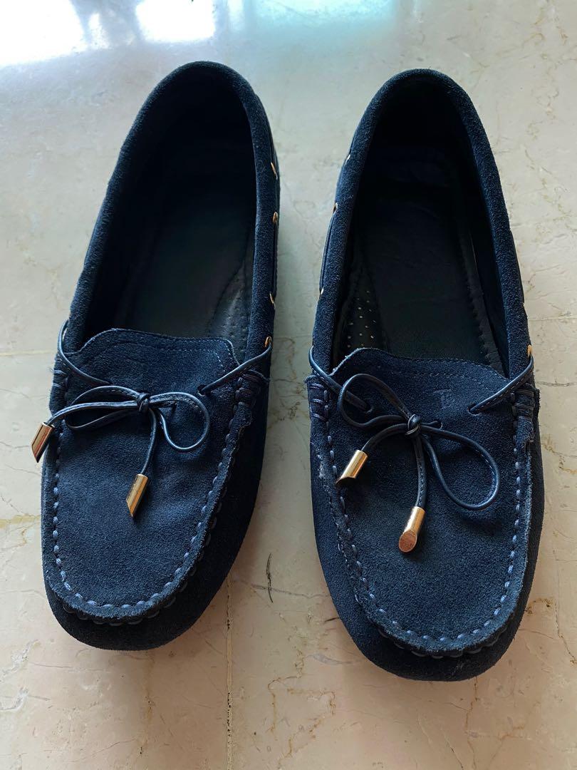 loafers blue colour