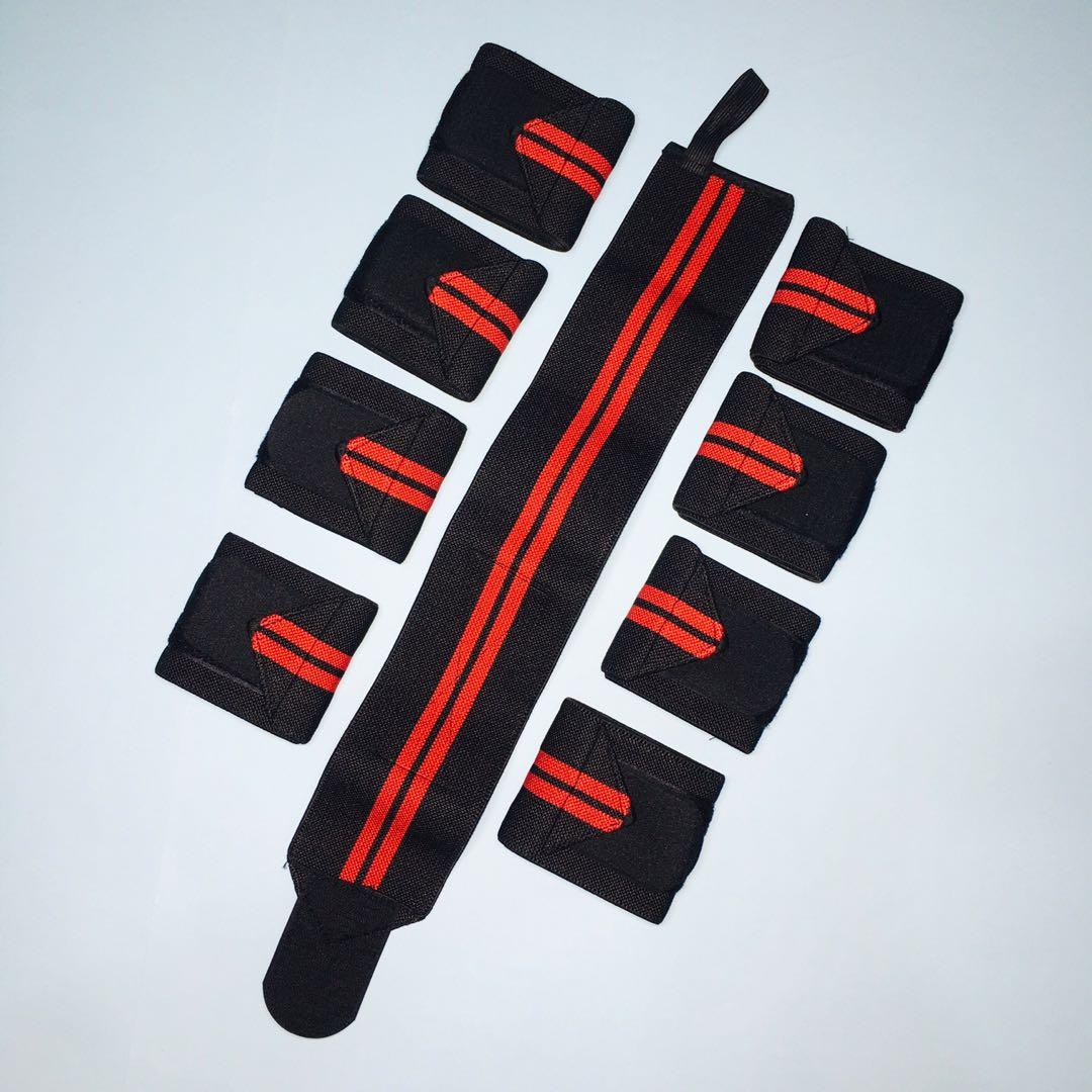 Wrist Support ( workout ) (Category: Braces, Support & Protection) located in Quezon City. Submitted by akieo (Listing ID 1029149111, Image 2). Description: quarantine makes us all work- out at home - this is a perfect pair of wrist support for home workout. - Bnew color: black red price: 250 ONLY ( pair- 2pcs ) QC Grab Lalamove LBC add fee.