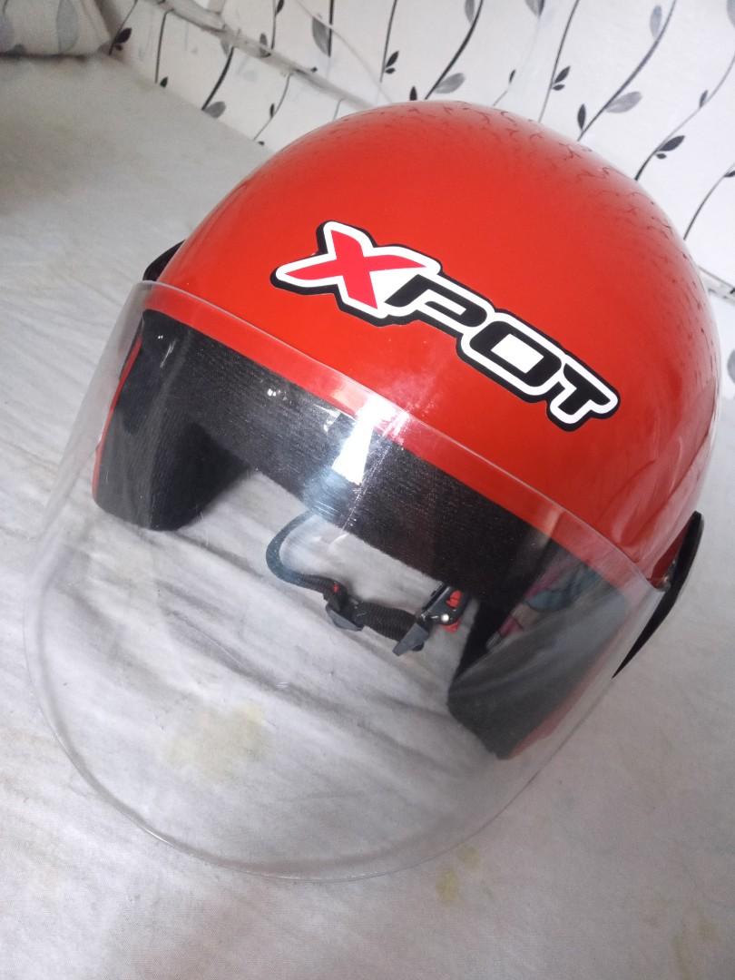 Xpot half face store helmet