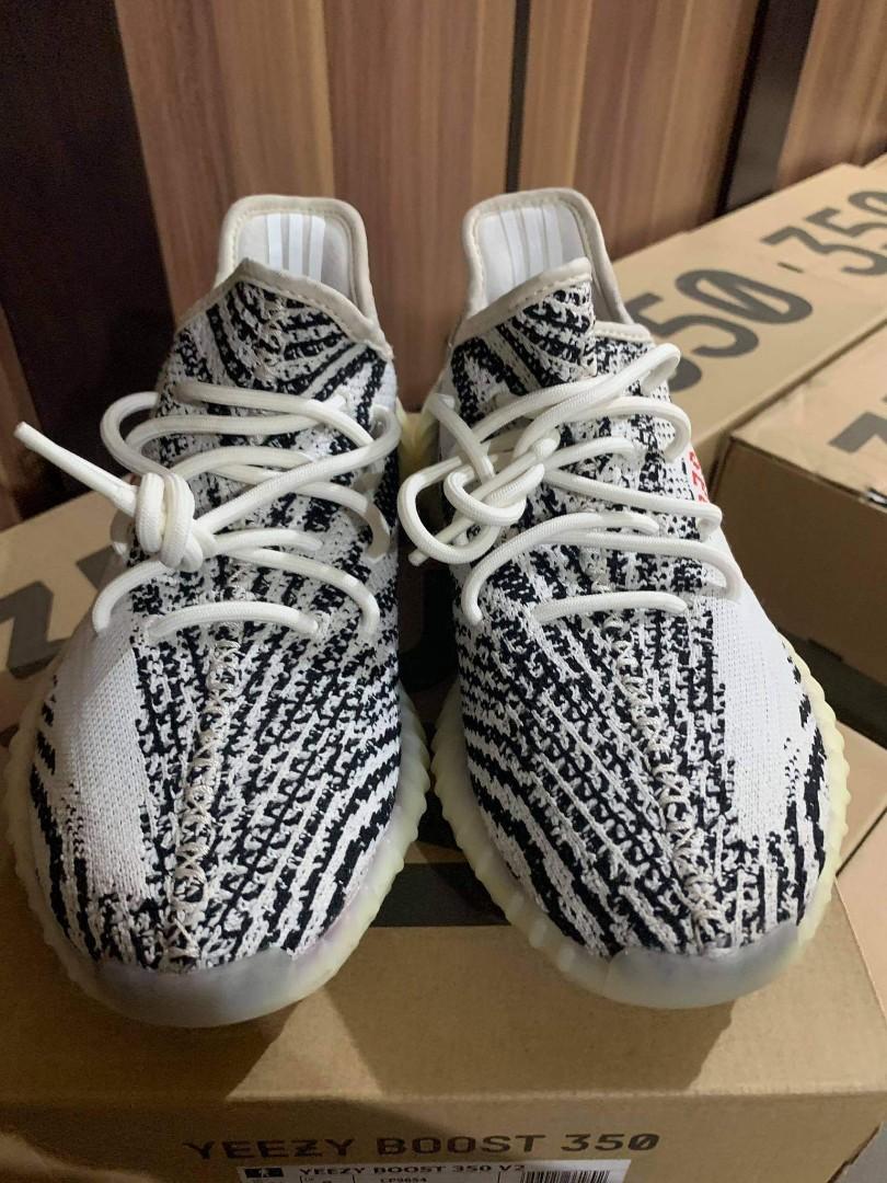yeezy zebra 8.5