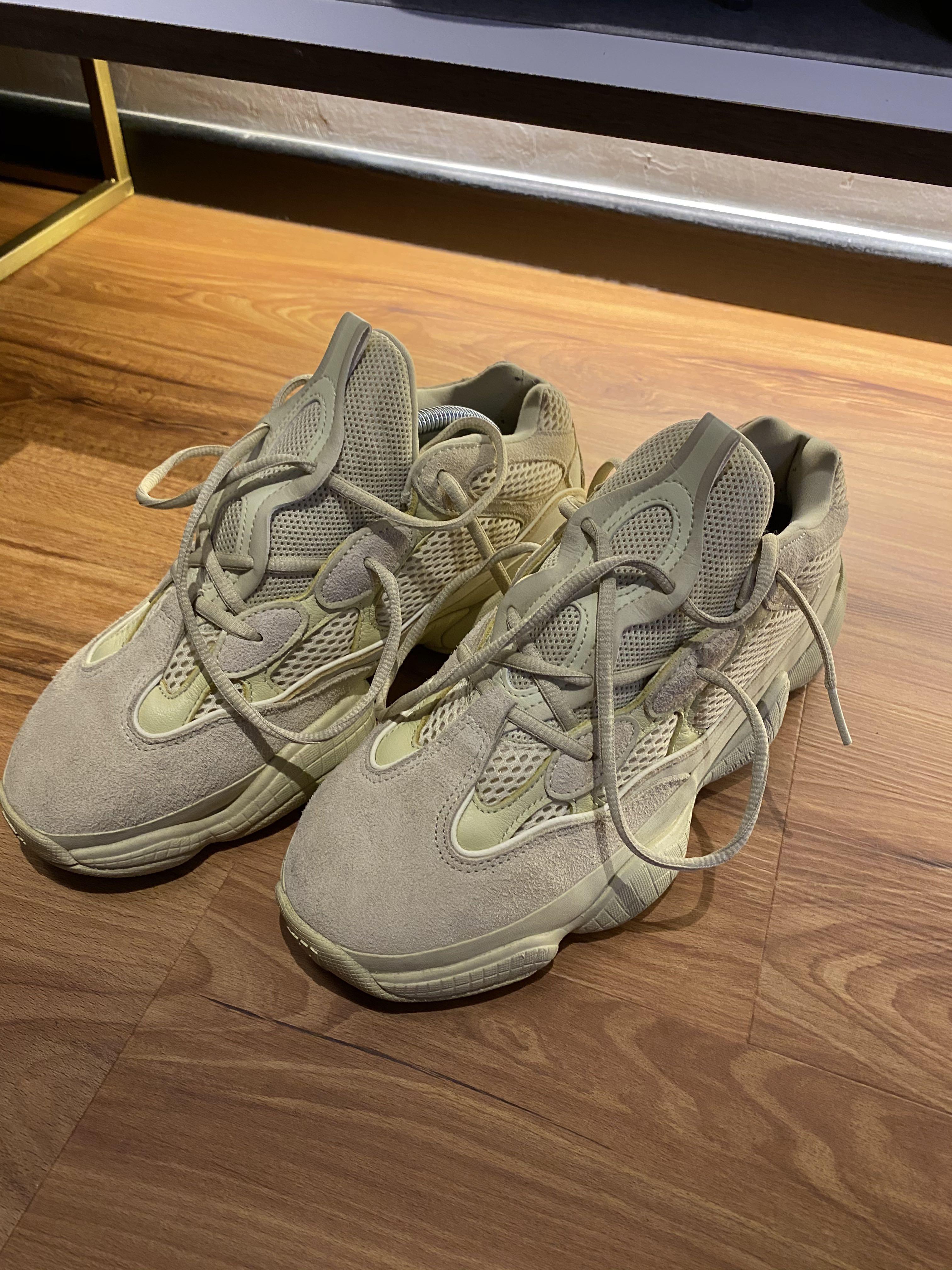 Yeezy 500 yellow moon on feet hot sale