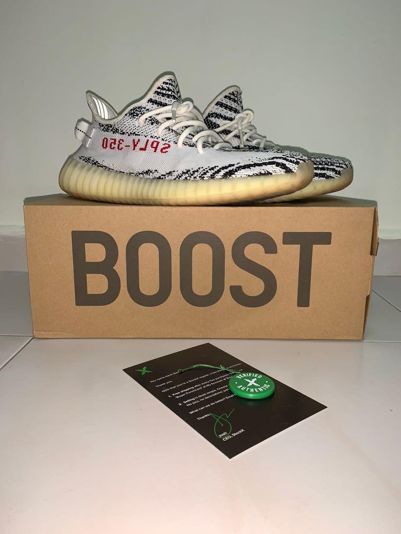 yeezy zebra 36