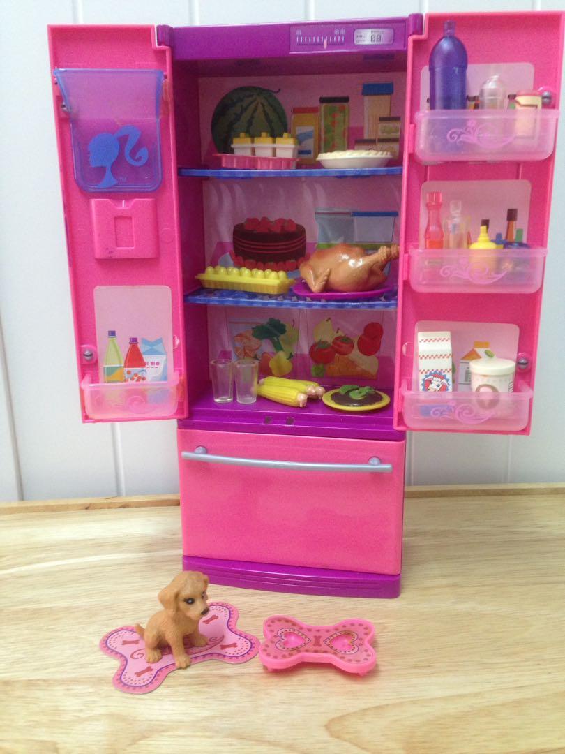 barbie glam refrigerator