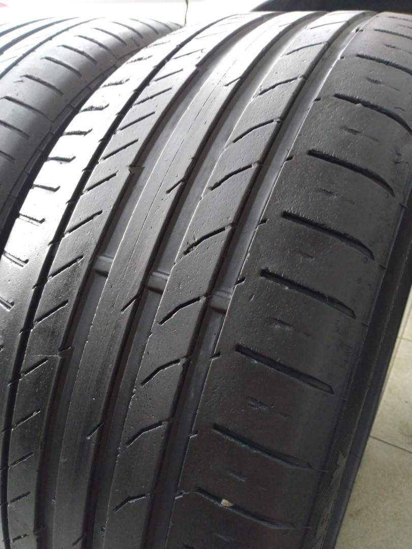 225 45 18 225 45r18 Continental Contisportcontact 5 Ssr Moe Used Tyre Tayar Seken Auto Accessories On Carousell