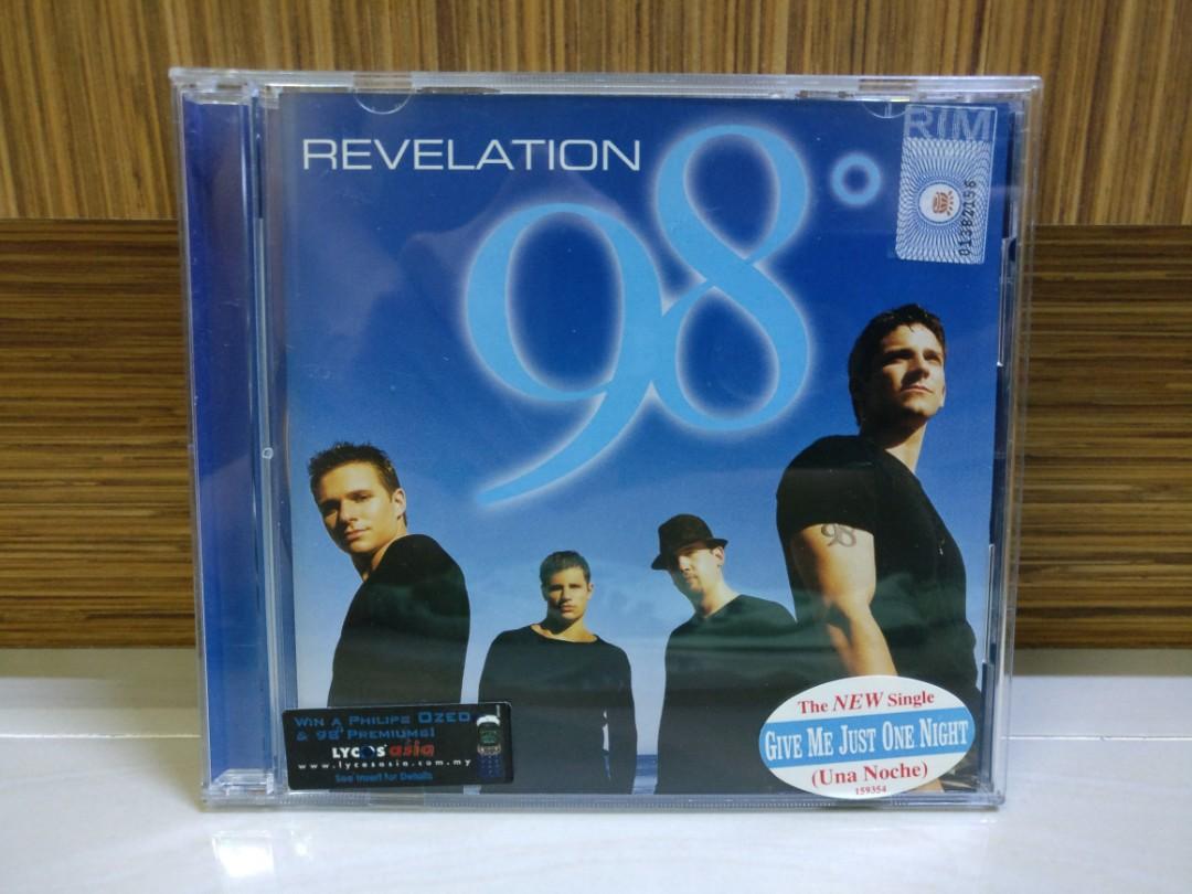 98' Degrees Revelation CD Album, Hobbies & Toys, Music & Media