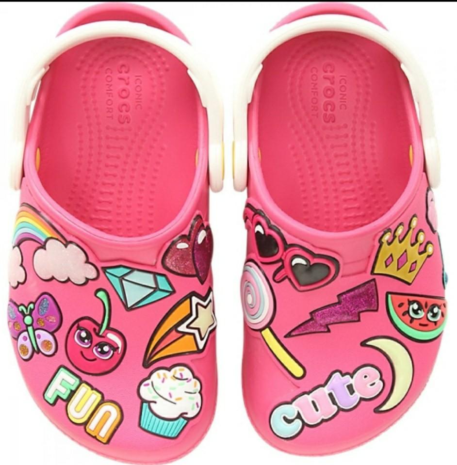 cute crocs for girls