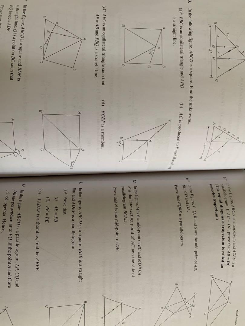 中三數學練習 math s3 form3 intensive mathematics supplementary exercise 99%新 ...