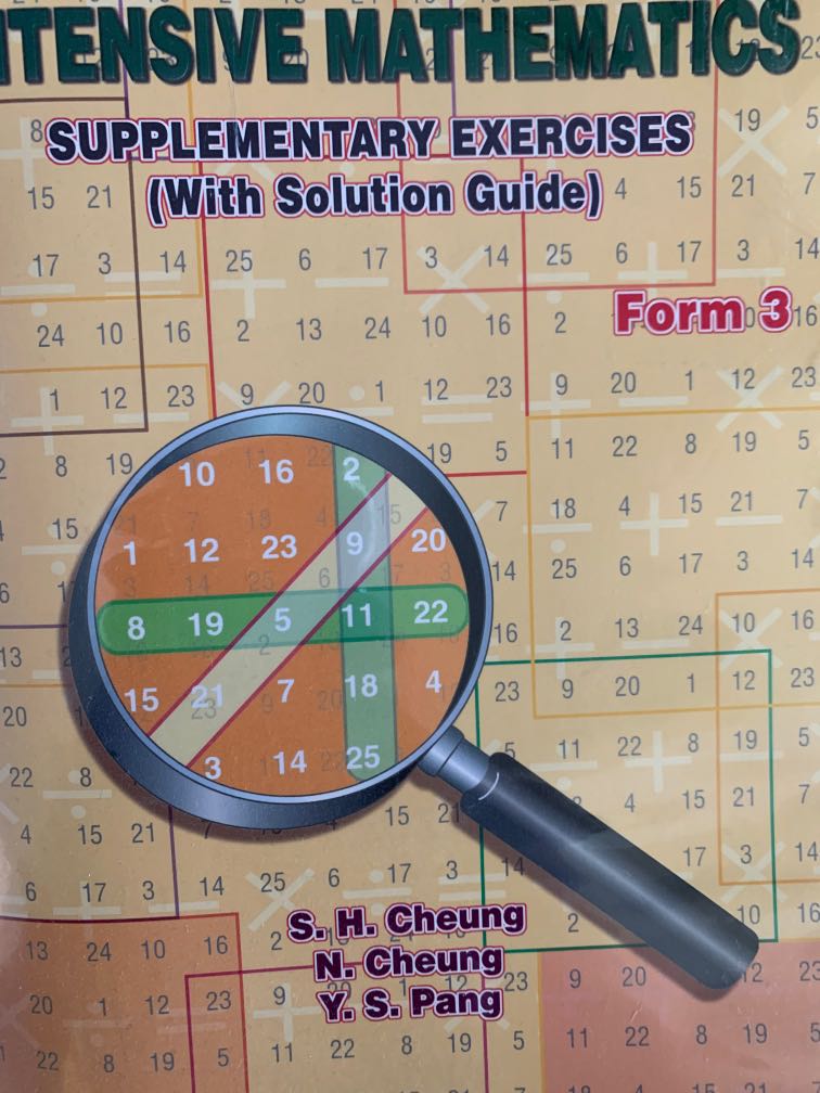 中三數學練習 math s3 form3 intensive mathematics supplementary exercise 99%新 ...