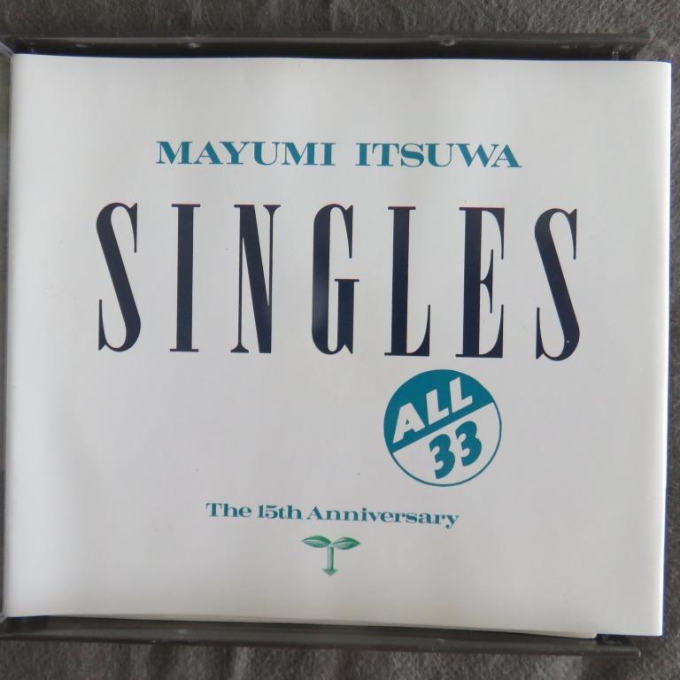 五輪真弓mayumi - SiNGLES．tHe 15th Anniversary 厚盒精選CD2枚組(87年舊版; 無iFPi) 譚詠麟-  雨絲情愁