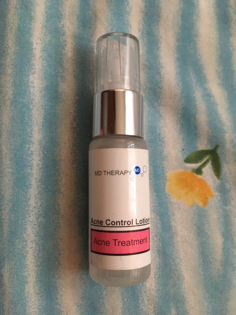 md therapy acne control lotion