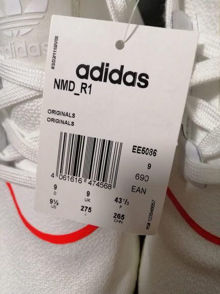 Adidas originals NMD R1 size 9.5us, Men's Fashion, Footwear, Sneakers on  Carousell
