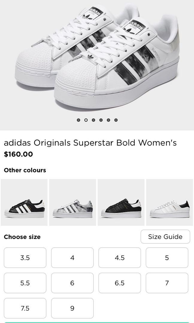 Adidas Superstar Bold Platform shoes 