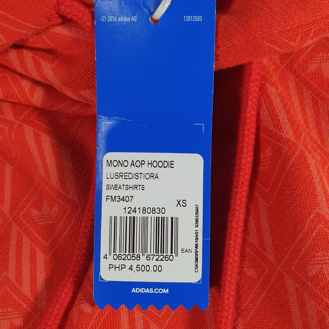 Adidas Sweatshirt Hoodie (Category: Hoodies) located in Makati City. Submitted by ogiebb1 (Listing ID 1029285224, Image 2). Description: Brand new Adidas Sweatshirt AOP Hoodie 25% off SRP.