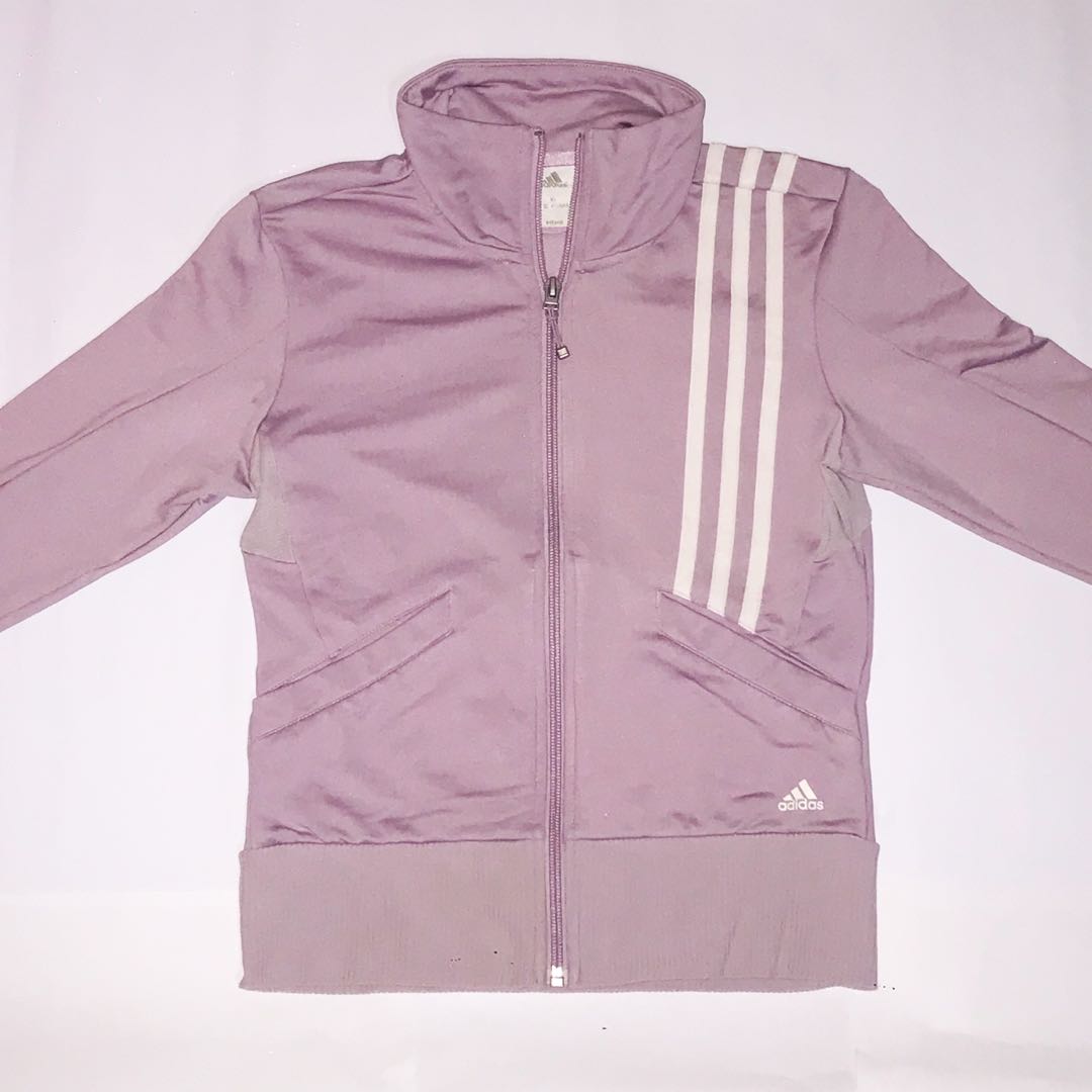 lavender adidas hoodie