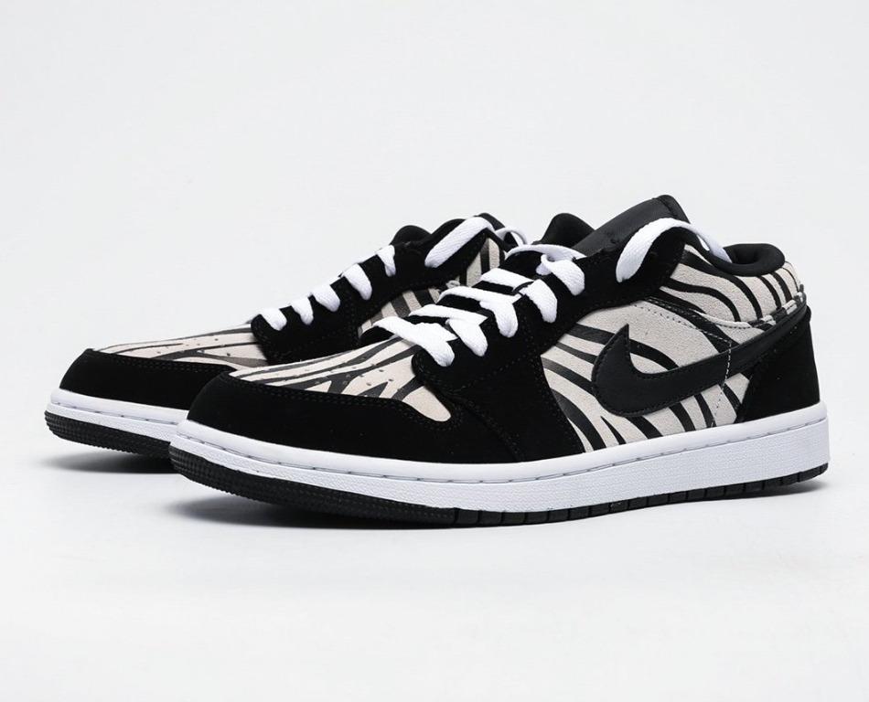 jordan 1 low zebra