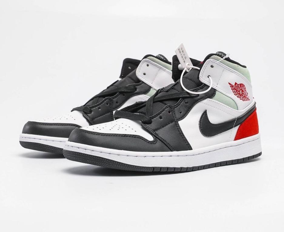 jordan 1 mid track red union