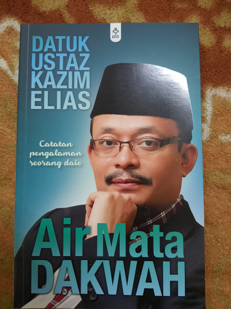 Air Mata Dakwah Ustaz Kazim Elias Books Stationery Books On Carousell