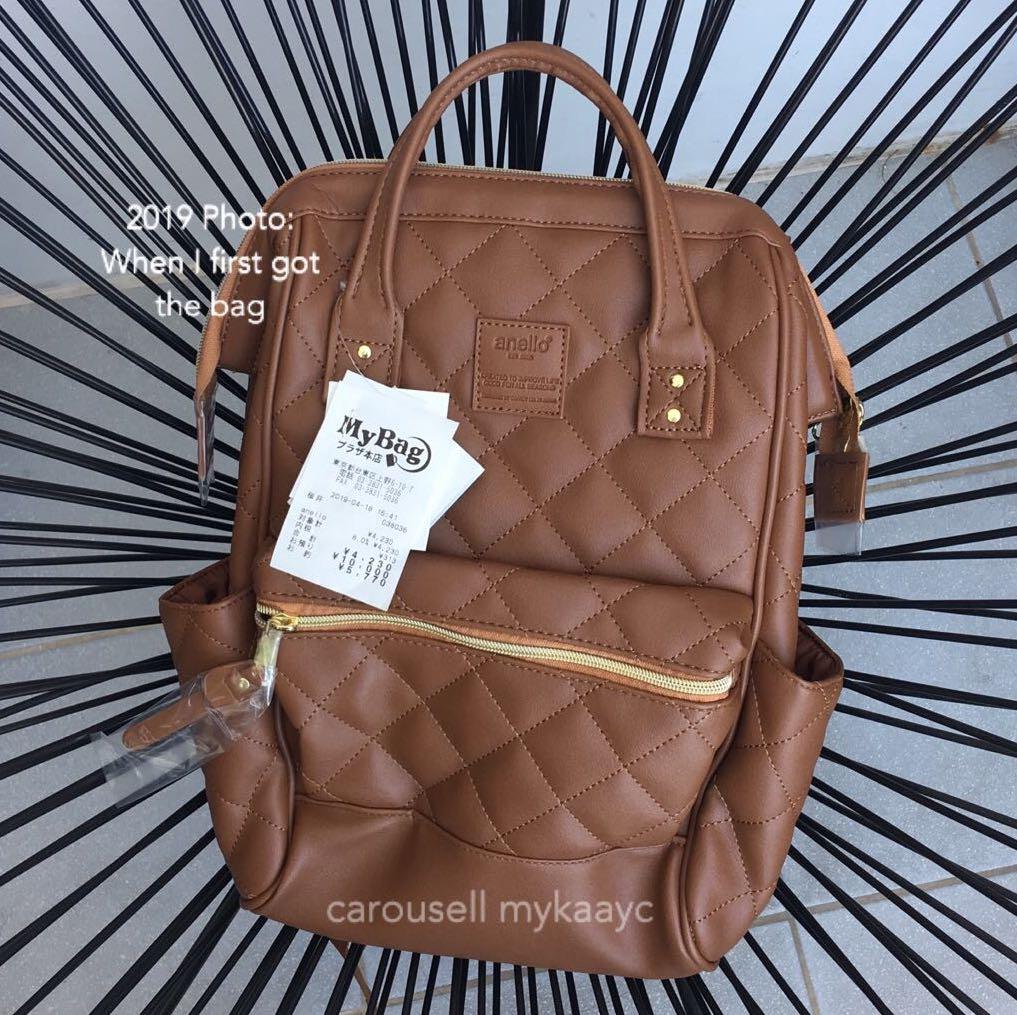 Anello quilting hotsell mini backpack
