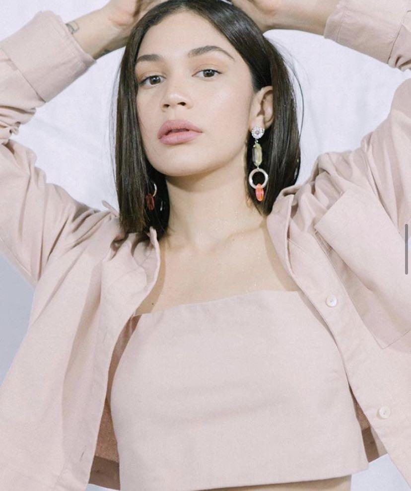 blush cropped jacket