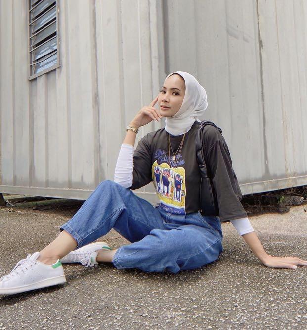Oversized shirt hijab hotsell