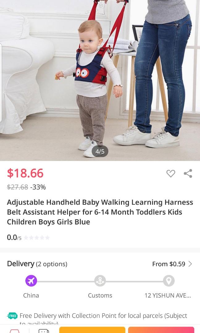 baby walker with belt