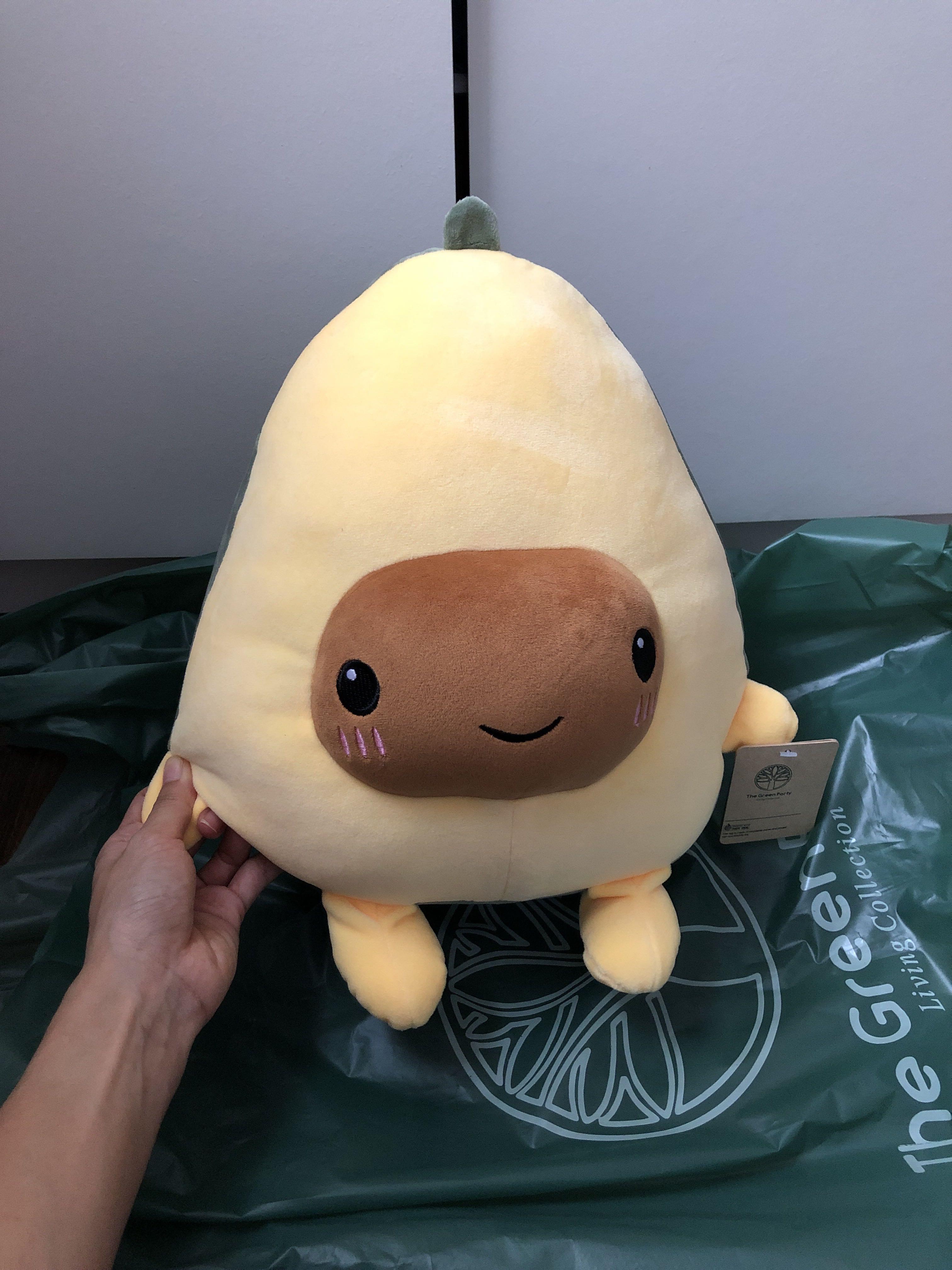 soft avocado plush