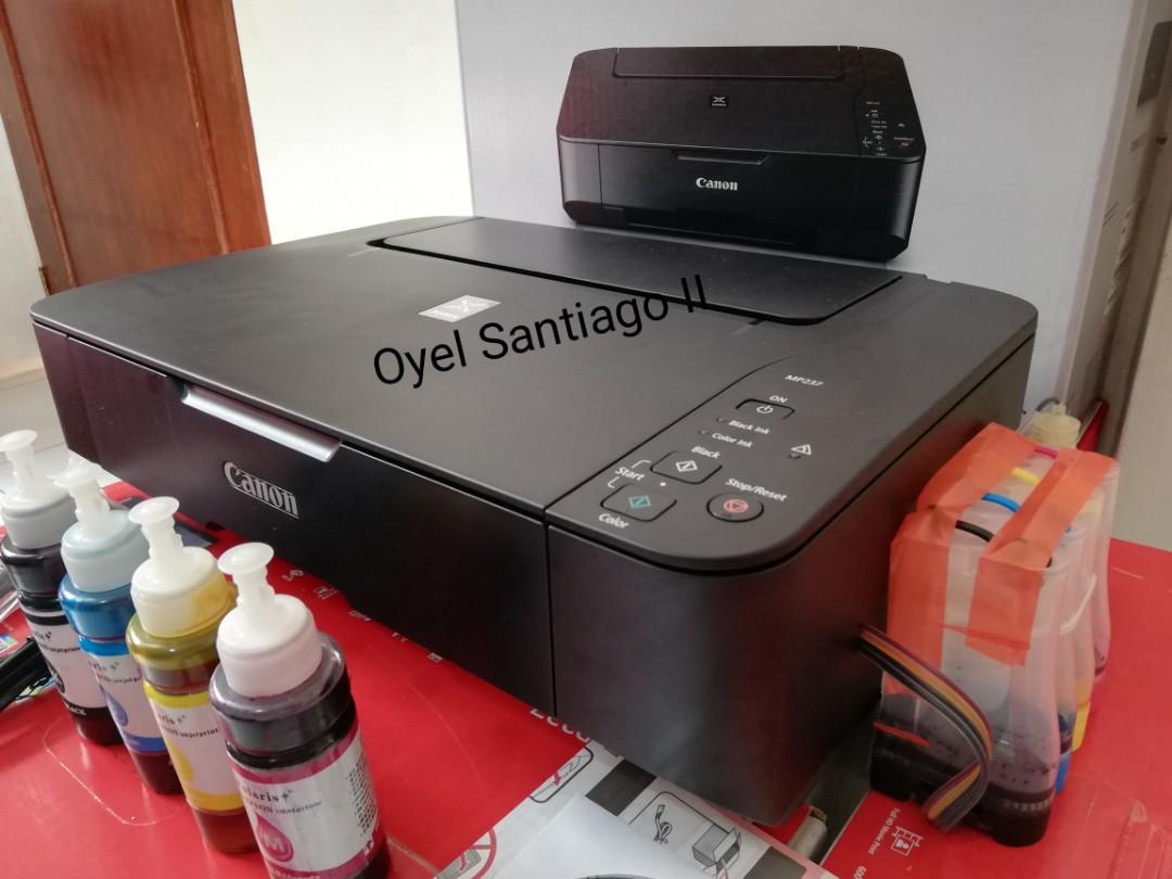 Canon pixma mp237 BNEW Heavy duty 3 in 1 printer with ciss, Computers