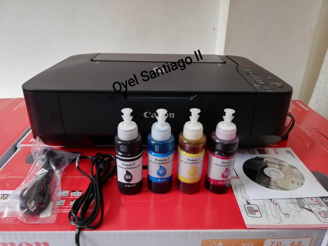 Canon pixma mp237 BNEW Heavy duty 3 in 1 printer with ciss, Computers