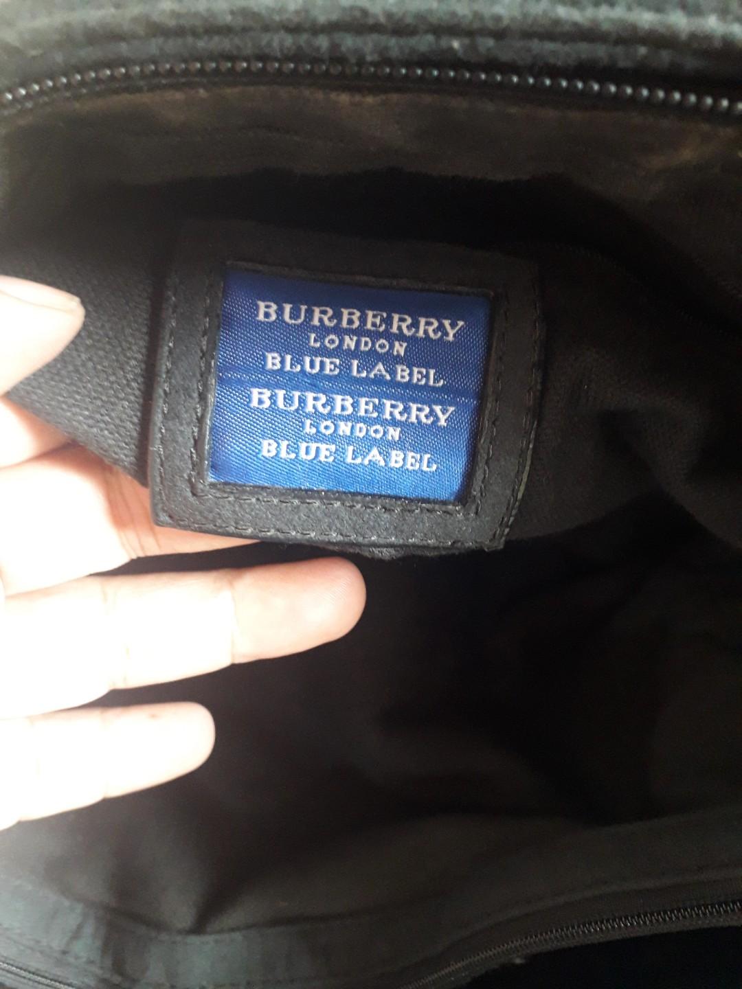 burberry london authentic blue label