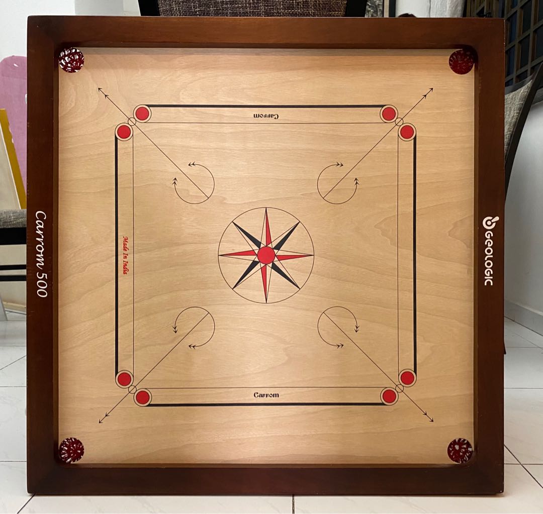 Carrom Board Decathlon, Hobbies & Toys, Toys & Games on Carousell