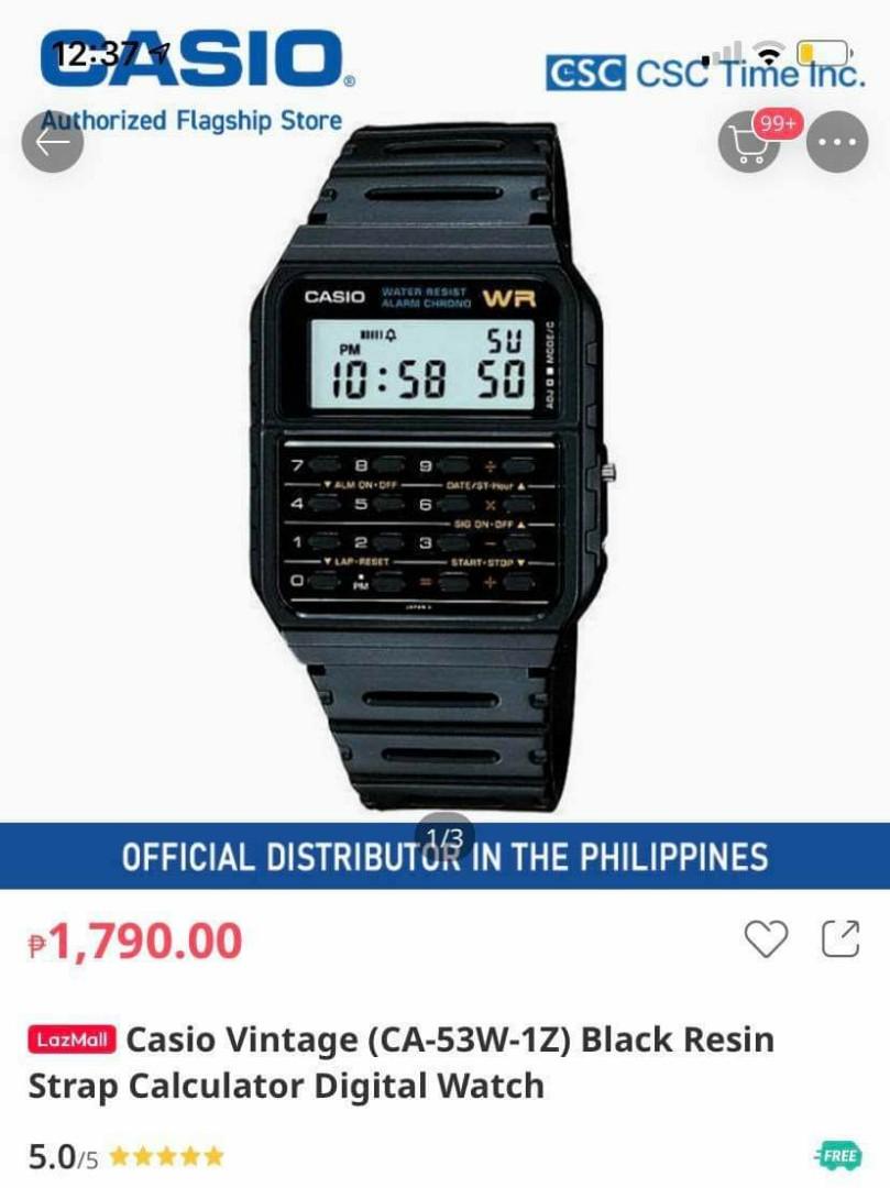 casio vintage calculator