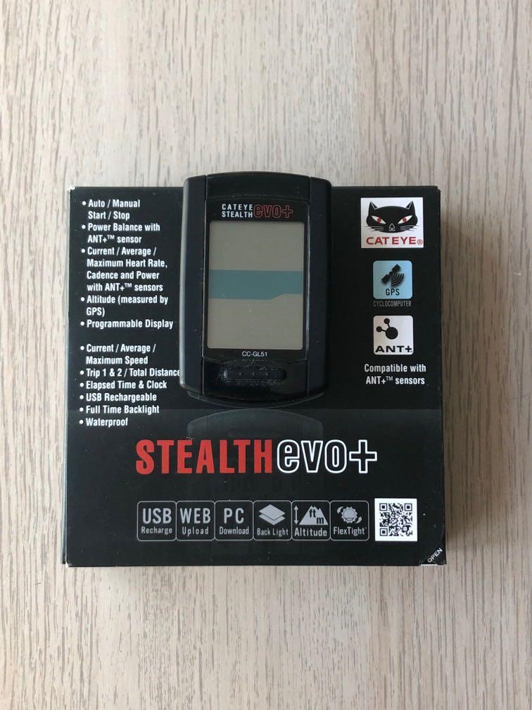 Cateye stealth evo+ bike computer cheap