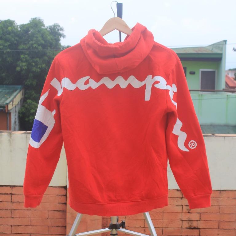 Champion x supreme sweater hotsell