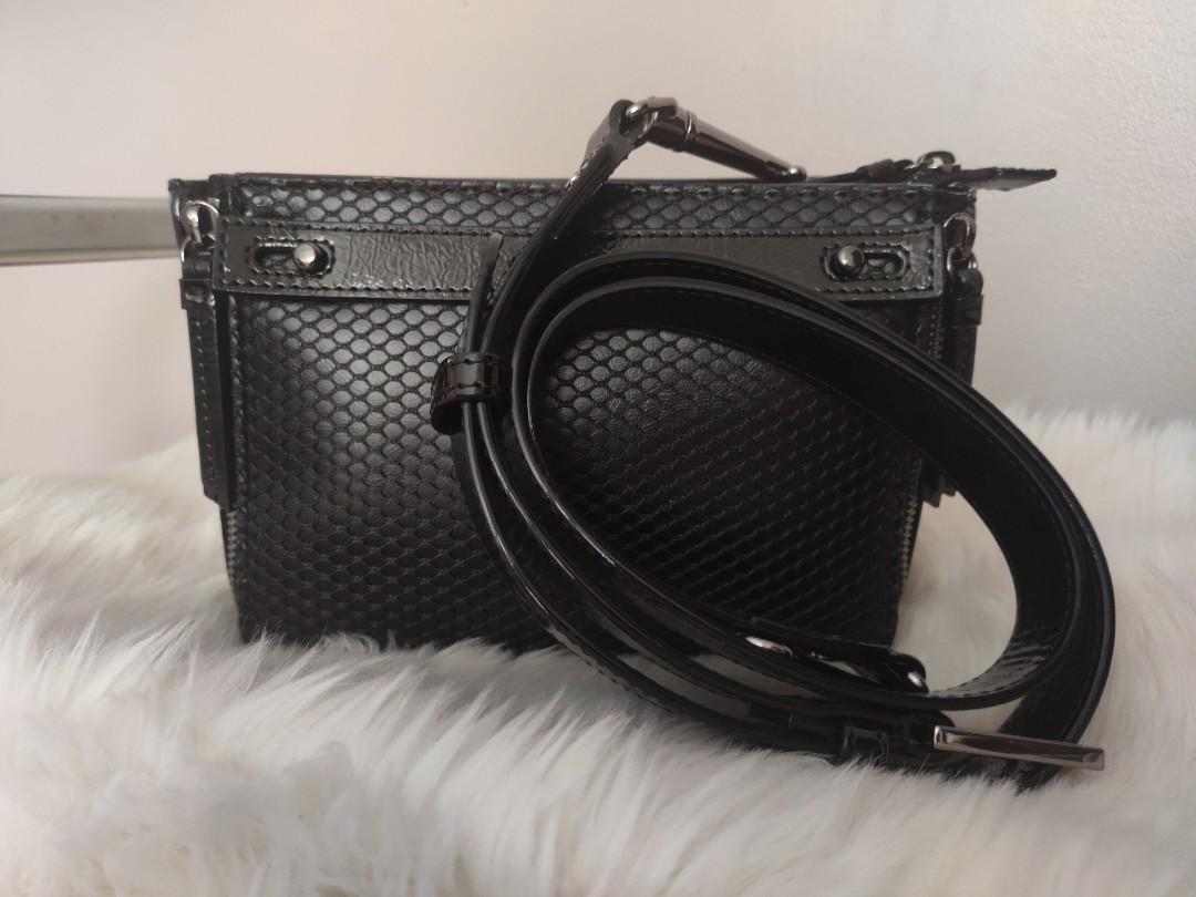 charles and keith nylon strap bag