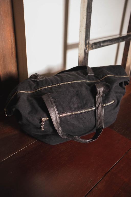 chrome duffel