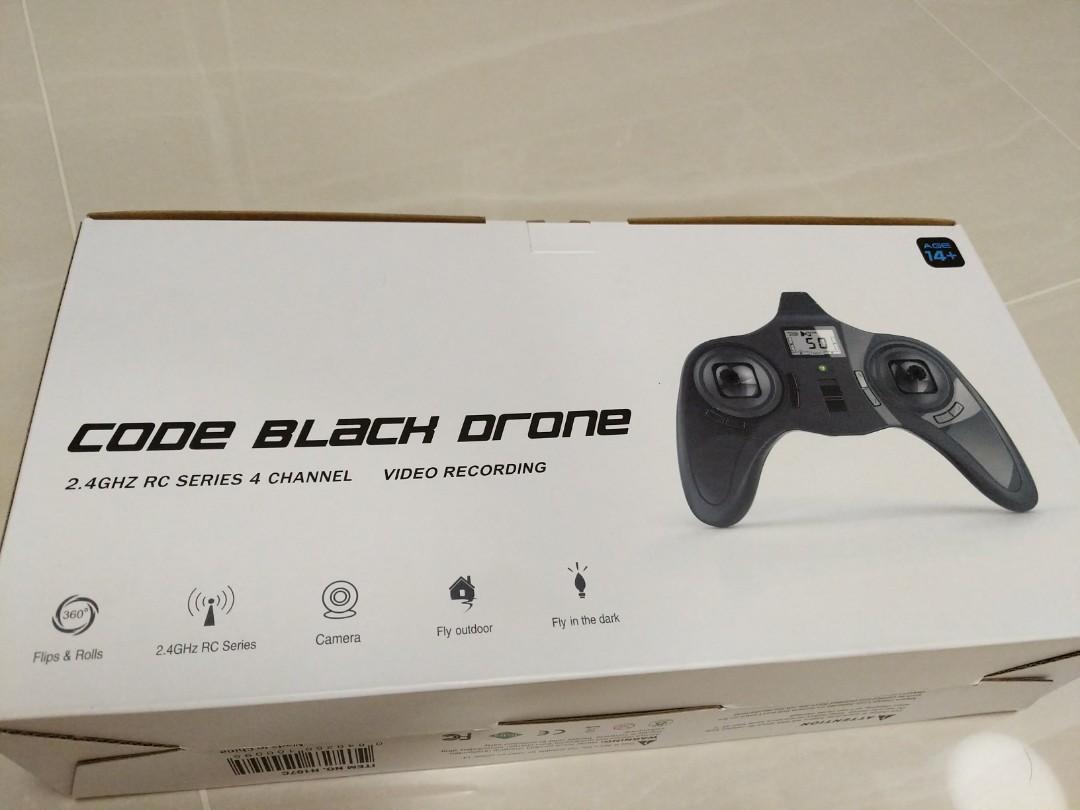 Code Black Drone BNIB