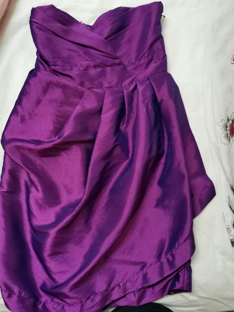 dark purple dresses